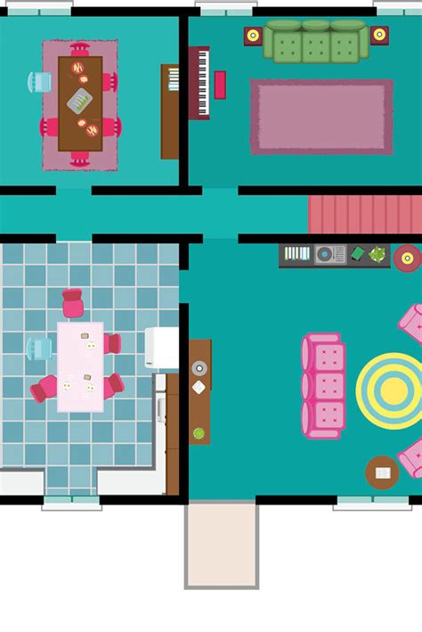 Family Guy Floor plan Home to Peter and Lois Chris Meg and | Etsy