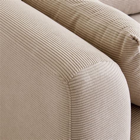 Buy Modern Radiance NXT Fabric 2-Seater Sofa with Cushions - Taupe from ...