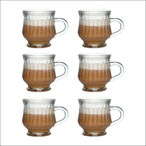 Yera 120ml Glass Tea Cup with Exquisite Design, Perfect for Regular Use ...