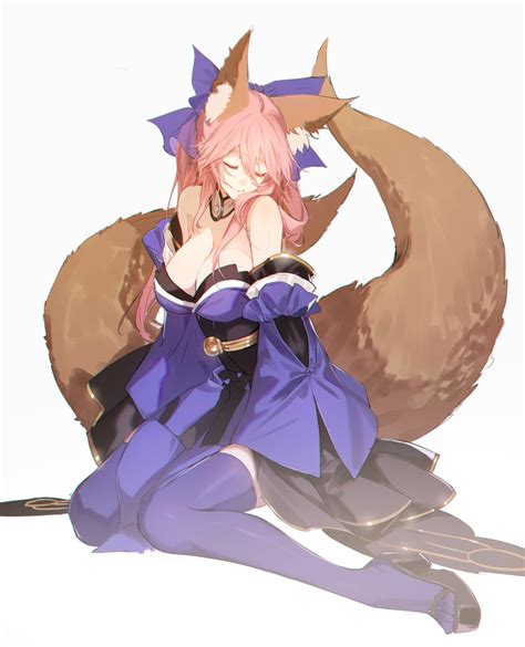 tamamo and tamamo no mae (fate and 1 more) drawn by bsq | Danbooru