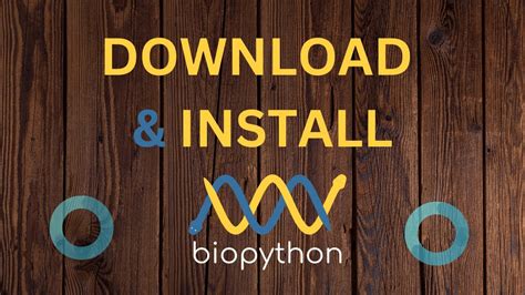 Biopython Installation 的图像结果