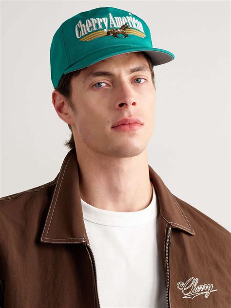 CHERRY LOS ANGELES American Logo-Embroidered Twill Baseball Cap for Men ...