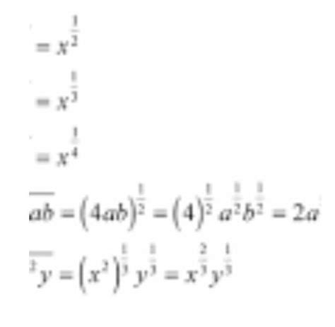 what is the exponential form of the nth root of a? - Brainly.in