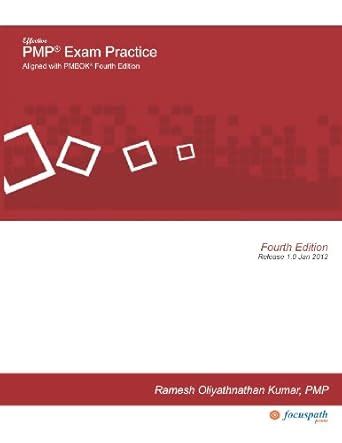 Buy Effective Pmp Exam Practice Book Online at Low Prices in India ...