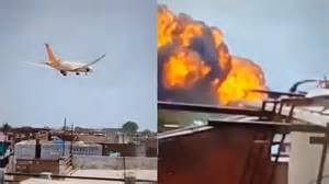 Air India flight crash: Viral video shows moments before and after ...