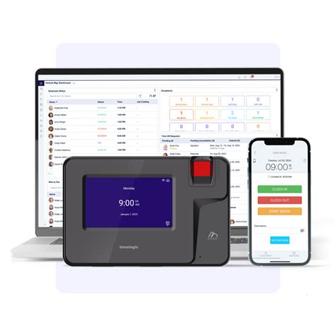 Biometric Time Clock Software 的图像结果
