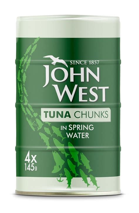 John West Tuna Chunks in Spring Water, 145g (Pack of 4) : Amazon.in ...