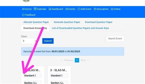 3,5 மற்றும் 8 -ஆம் வகுப்பிற்கான SLAS மாதிரி வினாத்தாளுக்கான ...