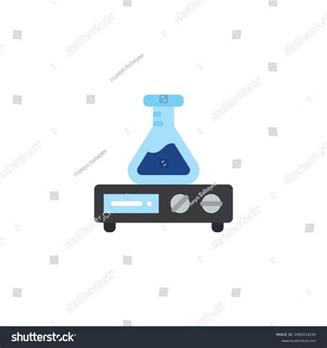 Hot Plate Chemistry Drawing
