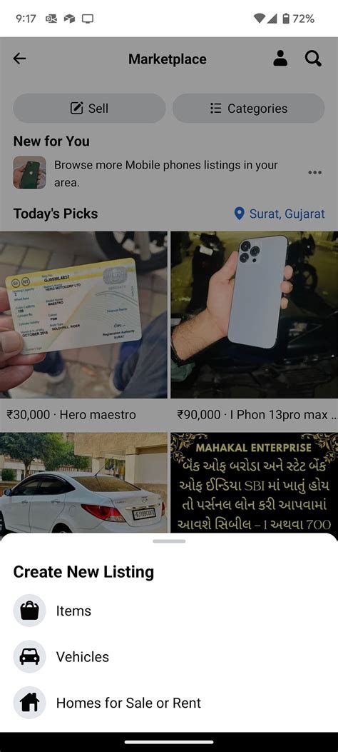 Buy and Sell on Facebook 的图像结果