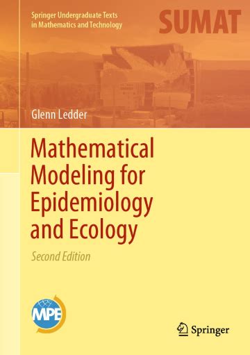 Mathematical Modeling for Epidemiology and Ecology, 2nd edition - MATLAB & Simulink Books