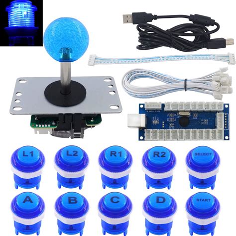 Buy SJ@JX Arcade Game LED DIY Kit Mechanical Keyboard Switch LED ...