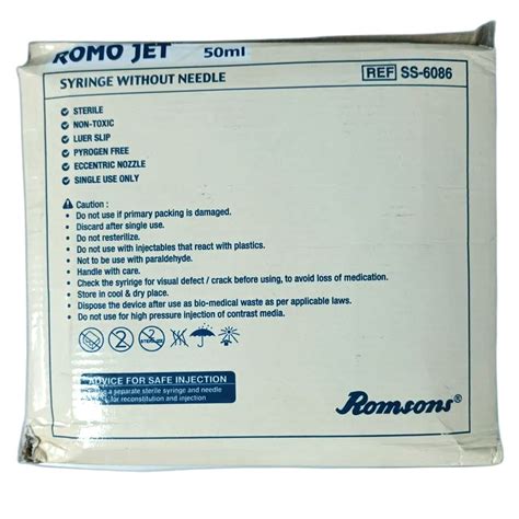 Romson Syringes 50ml Price, Uses, Side Effects, Composition - Apollo ...