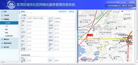 广州荔湾区社区网格化服务管理信息系统-城市服务-金鹏