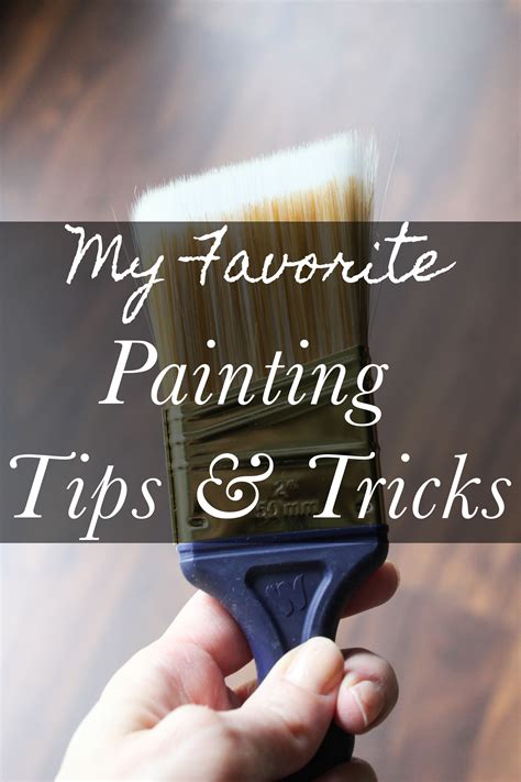 My Favorite Painting Tips & Tricks - Erin Spain