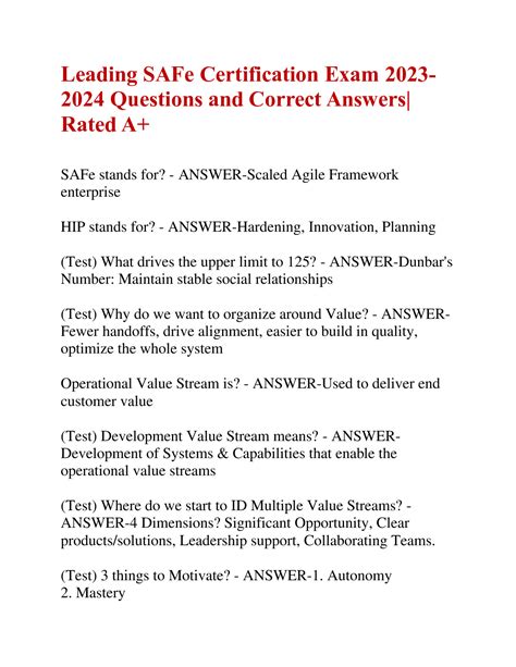 Image result for Safe Certification Questions