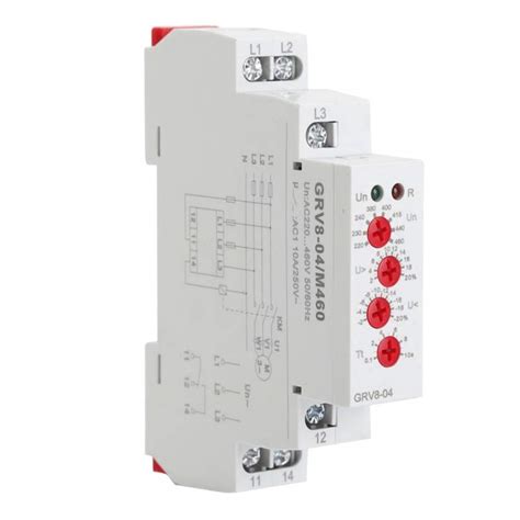 Semoic Grv8 04 M460 3 Phase Voltage Monitoring Relay Phase | Desertcart ...