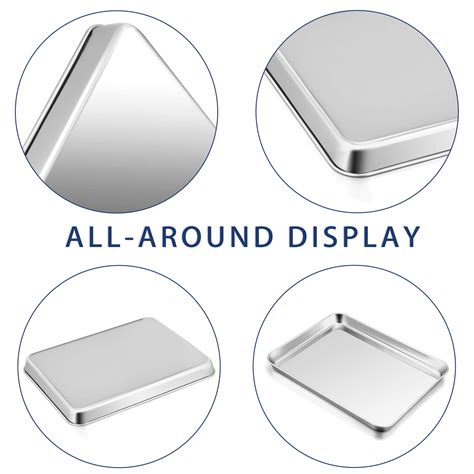 Snapklik.com : Large Baking Sheet, Stainless Steel Cookie Sheet Baking ...