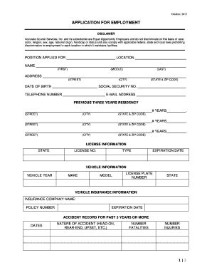 Fillable Online Accurate Courier Services, Inc Fax Email Print - pdfFiller