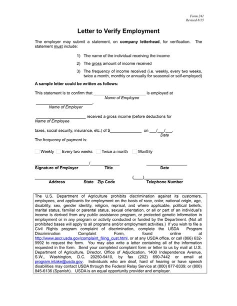 17+ Employment Verification Letter Examples to Download