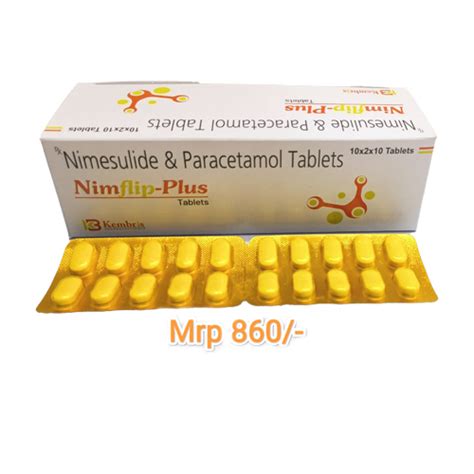 NIMFLIP-PLUS Tablets Kembris Pharmaceuticals
