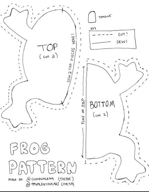 Image result for Pattern for Frog