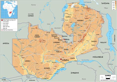 Size Of Zambia