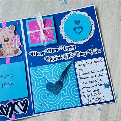 Heart Tree Greeting Card | Blue, Purple – The Craft Gallery