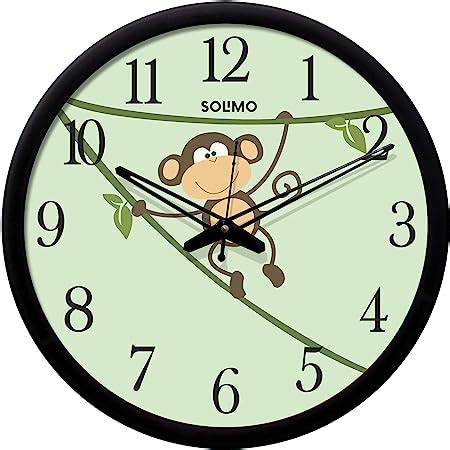 Buy Amazon Brand - Solimo 12-inch Plastic & Glass Wall Clock - Clique ...