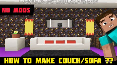 Image result for Minecraft Working Sofa Tutorial