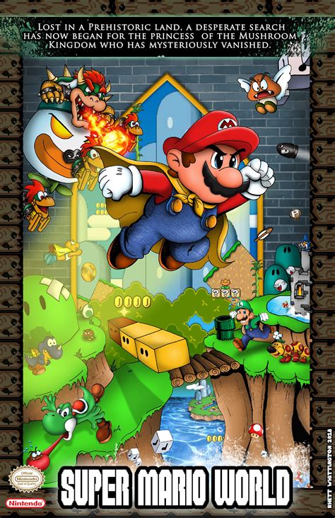 Super Mario World Poster | Etsy