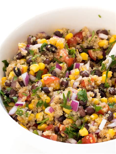 Tomato and Black Bean Quinoa Salad - Chef Savvy