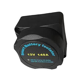 Ubersweet® Voltage Sensitive Relay Automatic Charging Relay 140A Dual ...