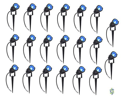 Outdoor Led Garden Light 3 Watt and Spike Warm Blue Focus { 'IP65 ...