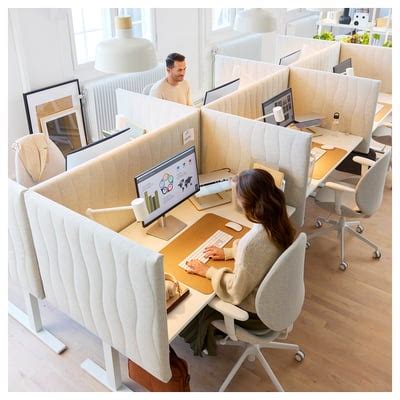 MITTZON desk, white, 120x60 cm (471/4x235/8") - IKEA