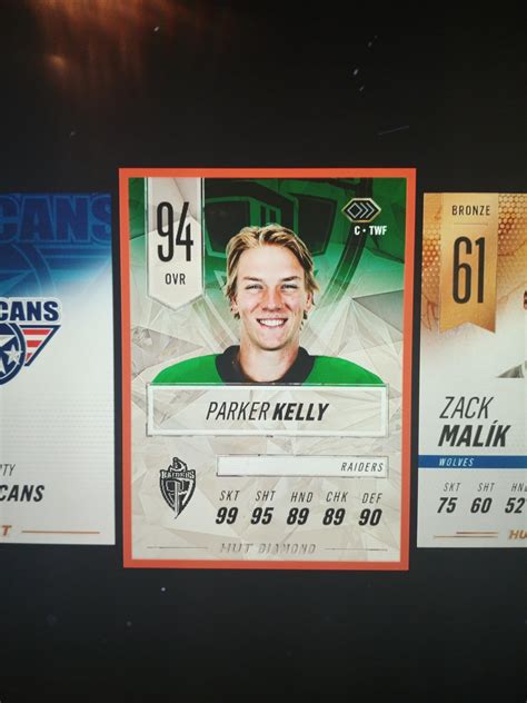 My best pack pull so far. Normal gold pack 15k. : r/NHLHUT