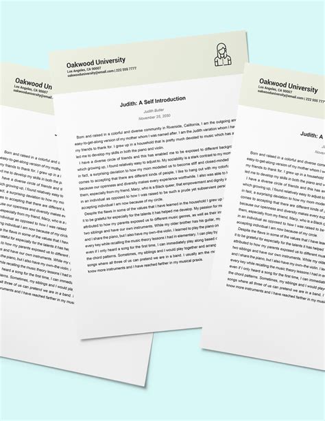 Image result for Self Introduction Essay Examples