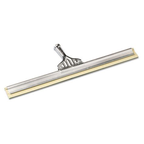 Buy Heavy Duty Push Pull Floor Squeegee, 24 Inch Wide Blade, Tan Rubber ...