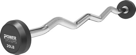 PowerSystems Power Systems ProStyle Fixed Barbell with EZ Curl India | Ubuy