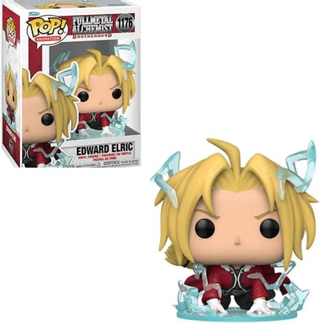 Funko Pop! Edward Elric: Fullmetal Alchemist Brotherhood Anime Mangá ...