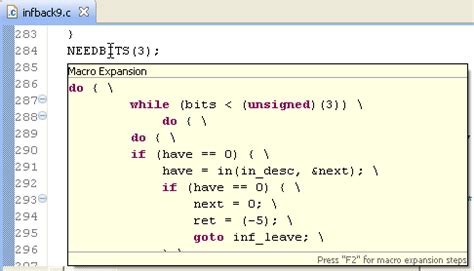 2.1.7. Macro Expansion | C/C++ Software Development with Eclipse
