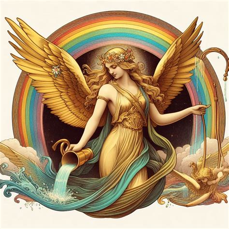 Iris: The Goddess of the Rainbow and Messenger of the Gods