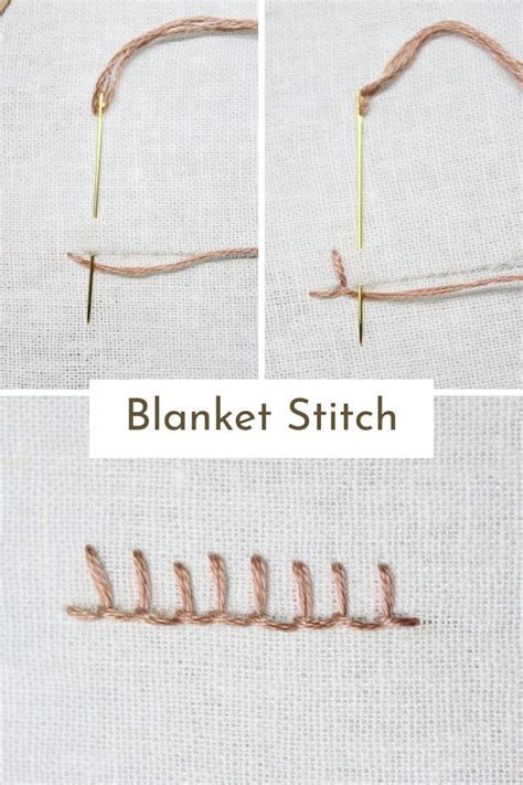 Image result for Embroidery Blanket Stitch Tutorial