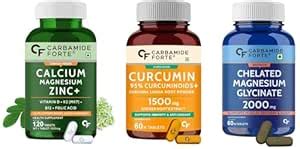 Carbamide Forte Curcumin with Piperine Tablets with 95% Curcuminoids ...