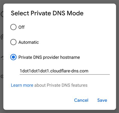 Is there a Private DNS feature in Linux just like in Android? : r ...