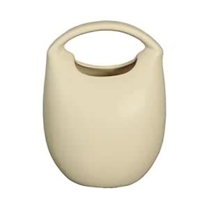 Buy CALANDIS® Bag Shaped Flower Vase Handbag Shape Ceramic Vase for ...