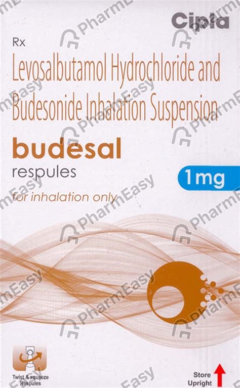 Buy Budesal 1mg 2ml Packet Of 5 Respules Online at Flat 15% OFF | PharmEasy
