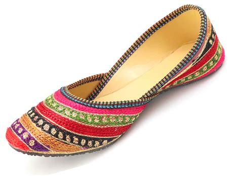 DKN Women's Multicolored Mojari - 6 UK: Buy Online at Low Prices in ...