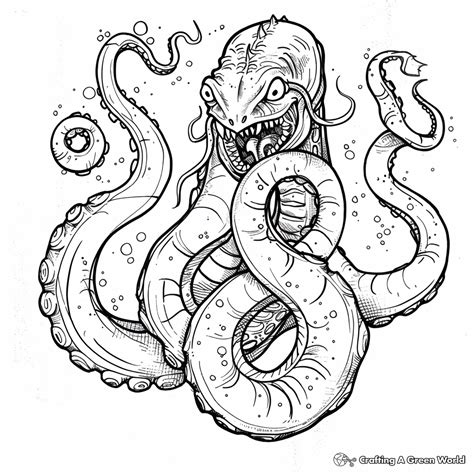 Greek Mythology Creatures Coloring Pages