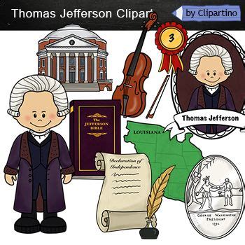 Thomas Jefferson clipart | Thomas jefferson, Thomas jefferson projects ...